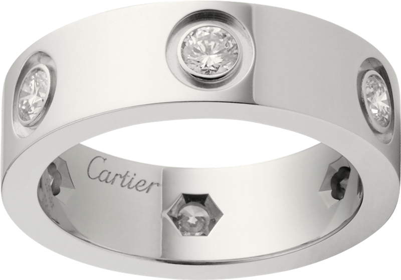 cartier love ring diamond