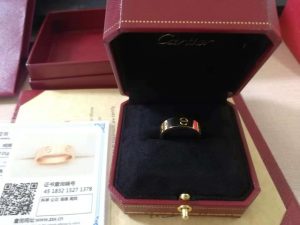 Top quality Cartier gold love ring