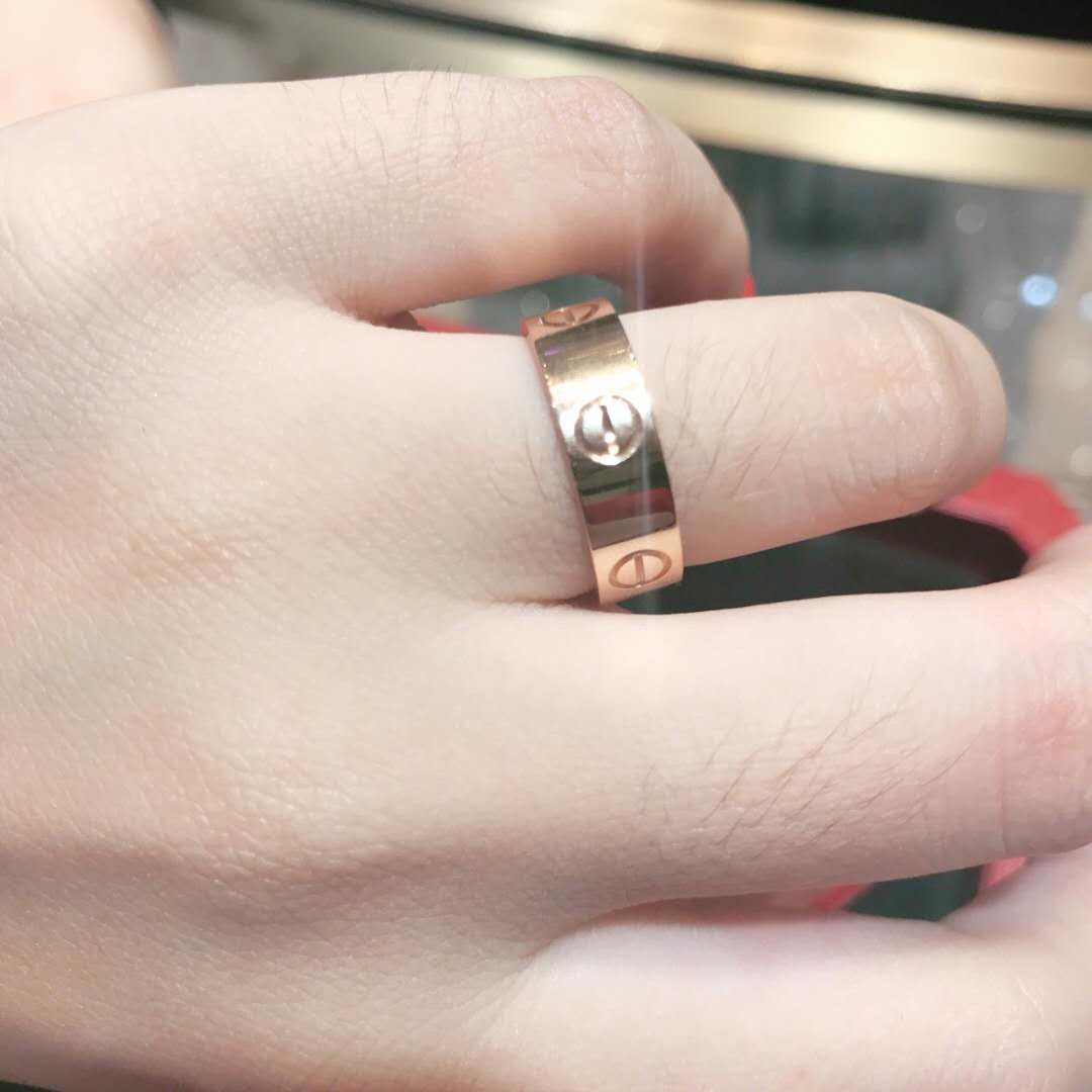 real cartier love ring