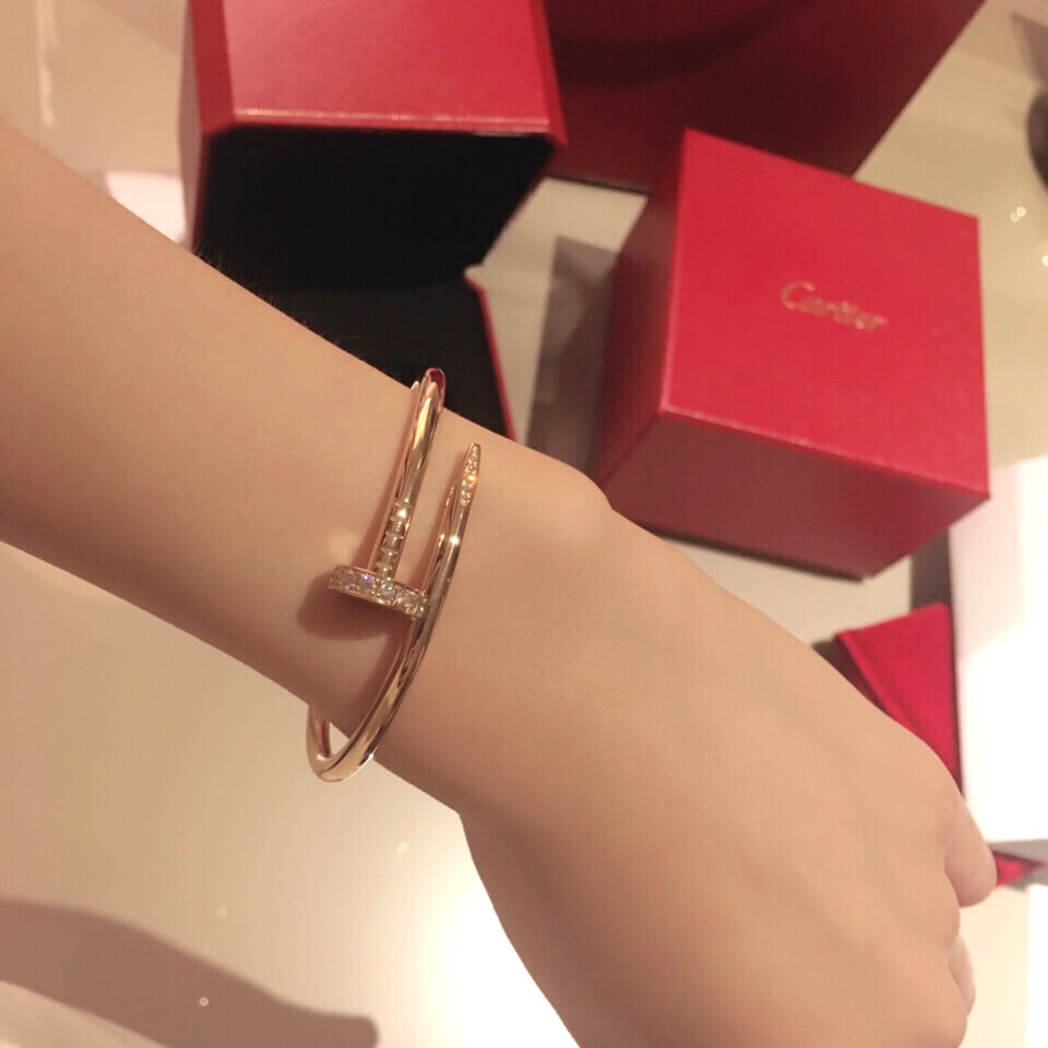 replica cartier JUSTE UN CLOU BRACELET 18k gold