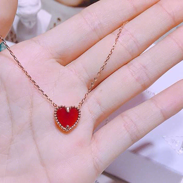 vca heart necklace