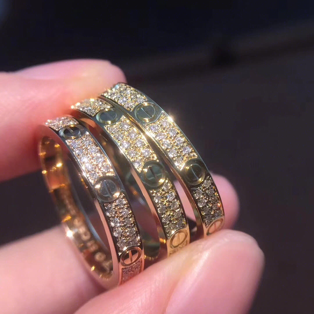 LOVE RING, SM | Top Brand 18K Gold Jewelry Replica Cartier Jewelry