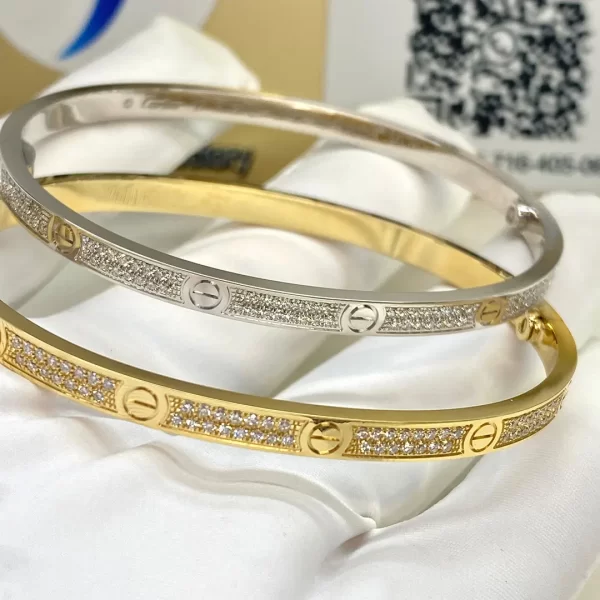 cartier love bracelet small pave diamonds fake
