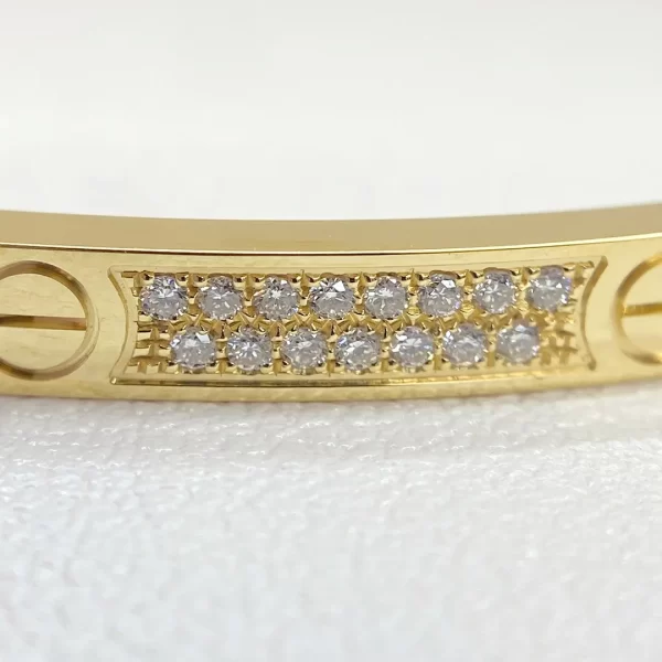 cartier love bracelet small pave diamonds fake cheap