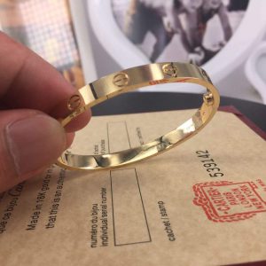 rep Cartier love bracelet yellow gold 