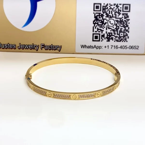 fake cartier love bracelet small pave diamonds cheap