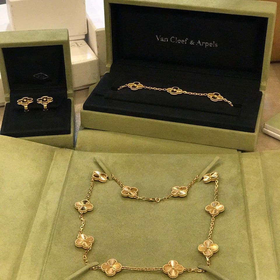 van cleef jewelry set