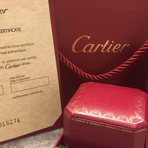 Cartier double ring necklace replica