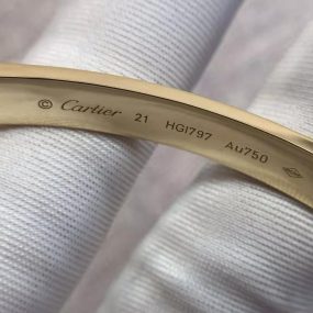 fake Cartier love bracelet