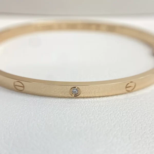 cartier love bracelet 6 diamonds copy