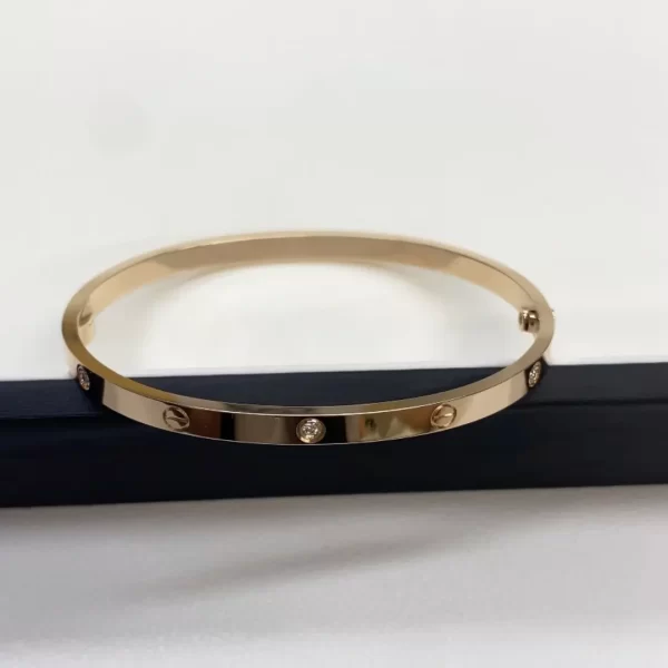 cartier love bracelet 6 diamonds copy cheap