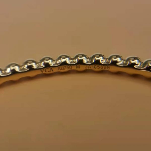 fake Perlée pearls of gold bracelet, large model