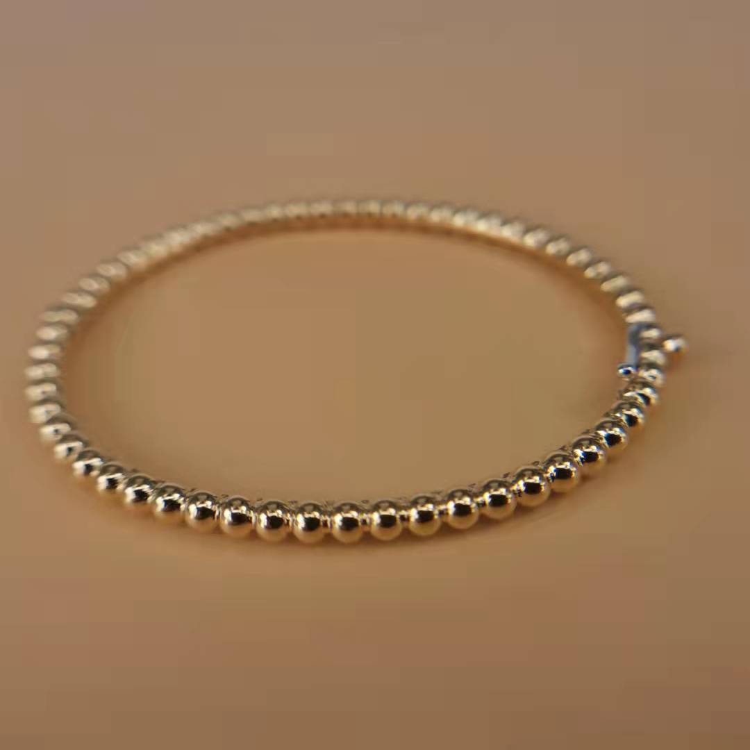 fake Perlée pearls of gold bracelet, large model