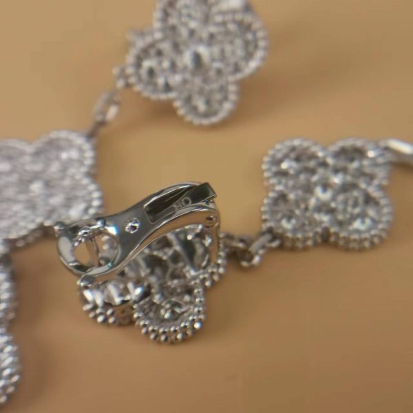 replica van cleef arpels Magic Alhambra earrings, 3 motifs