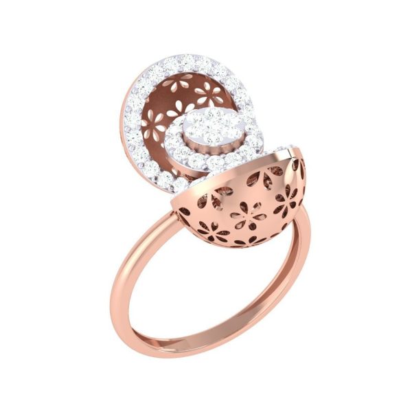 14k rose Gold Engagement Ring