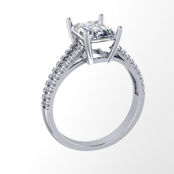 emarald engagement ring