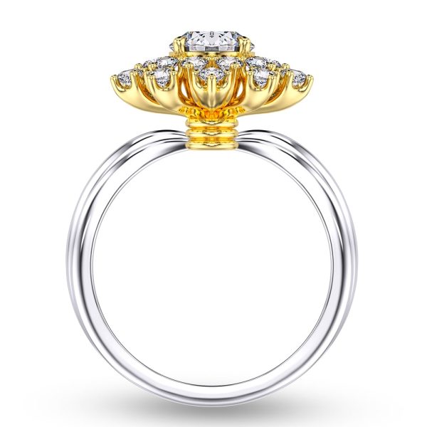 18k White Gold Diamond Wedding Ring Women