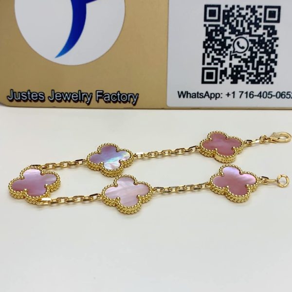imitation van cleef bracelet clover bracelet