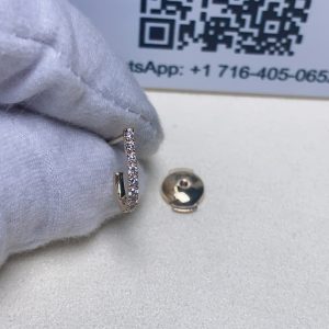 18k Gold Gatsby Diamond XS Hoop Earrings