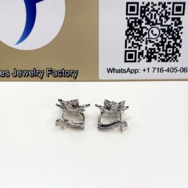 imitation Lotus earrings small model