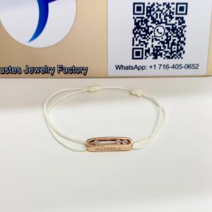 Messika Messika Care(S) Cream Cord Bracelet