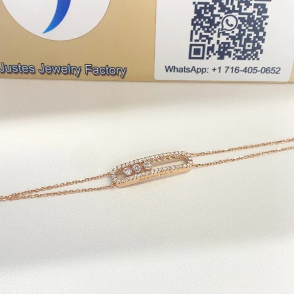 Messika Move 18K Gold Diamond Bracelet replica