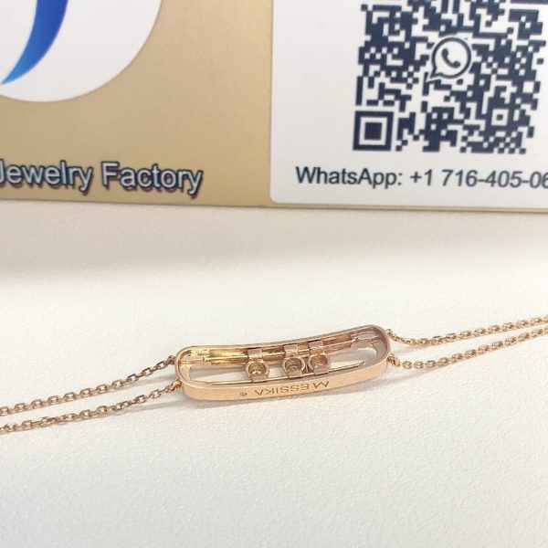 Messika Move 18K Gold Diamond Bracelet replica cheap