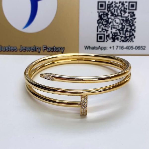 Cartier Juste un Clou diamonds Bracelet, Double