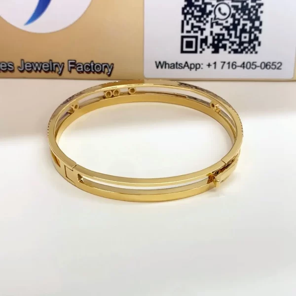 Messika Move Move Romane Yellow Gold Diamond Bracelet copy
