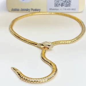 Replica Bvlgari Serpenti Tubogas Necklace cheap