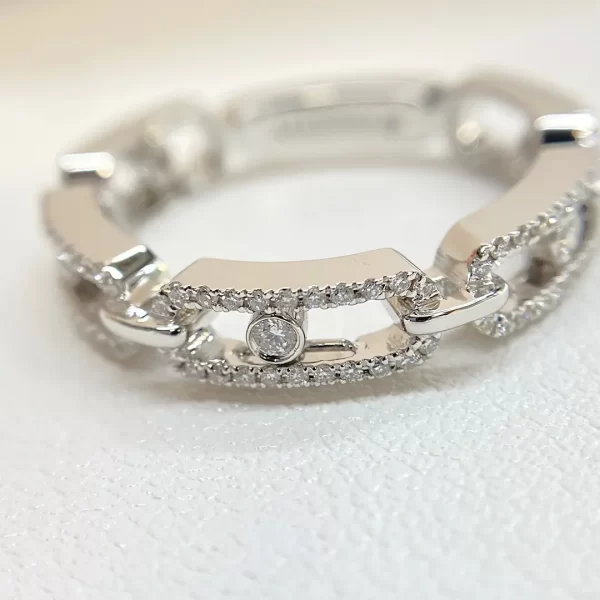 replica Messika ring fake